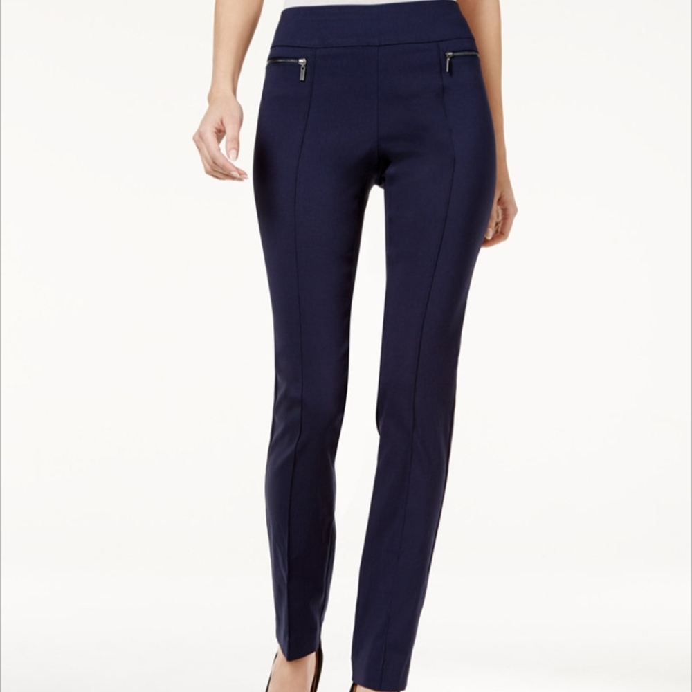 Style & Co. Seamed Pull-On Skinny Pants
